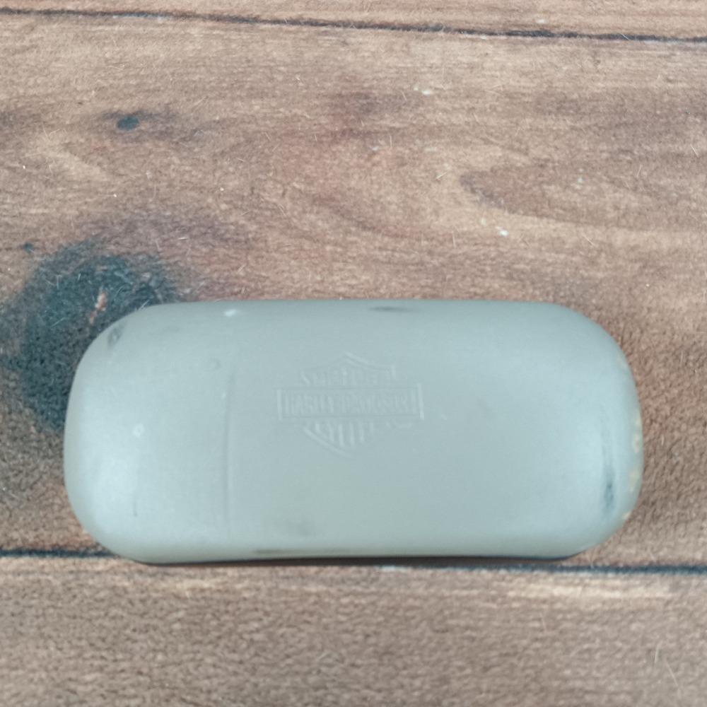 Harley‎ Davidson Eyeglasses Sunglasses Case Gray Hard Clam Shell